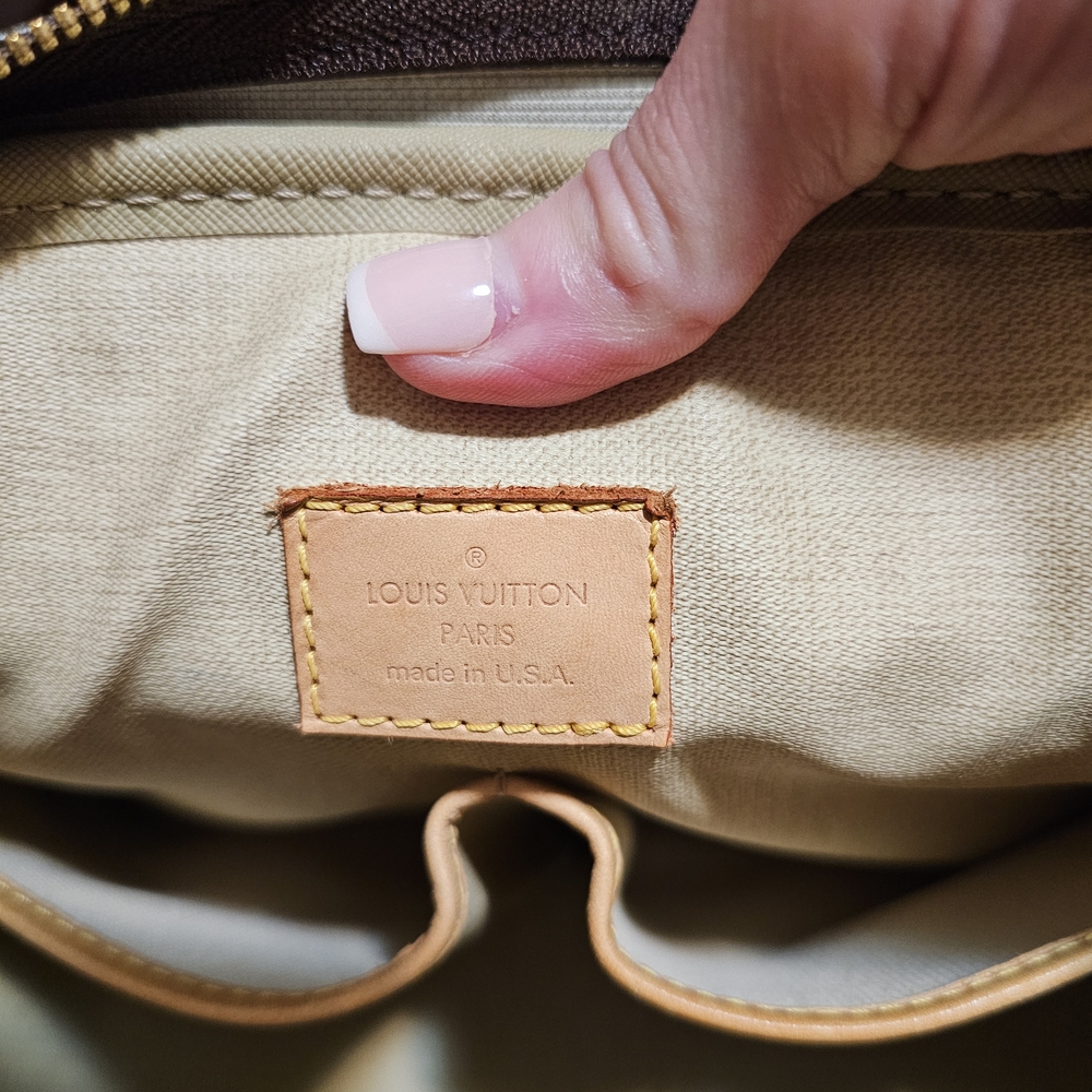 Louis Vuitton Brown Monogram Handbag - Picture 10 of 14